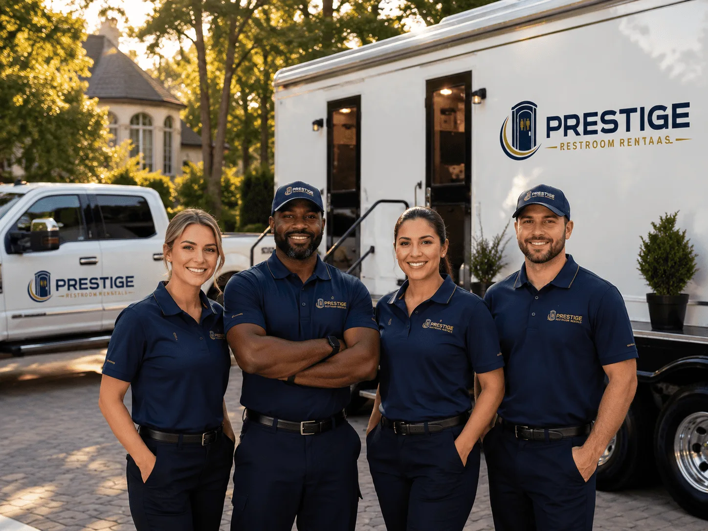 Trusted Luxury Portable Restrooms company in Broadview, MT